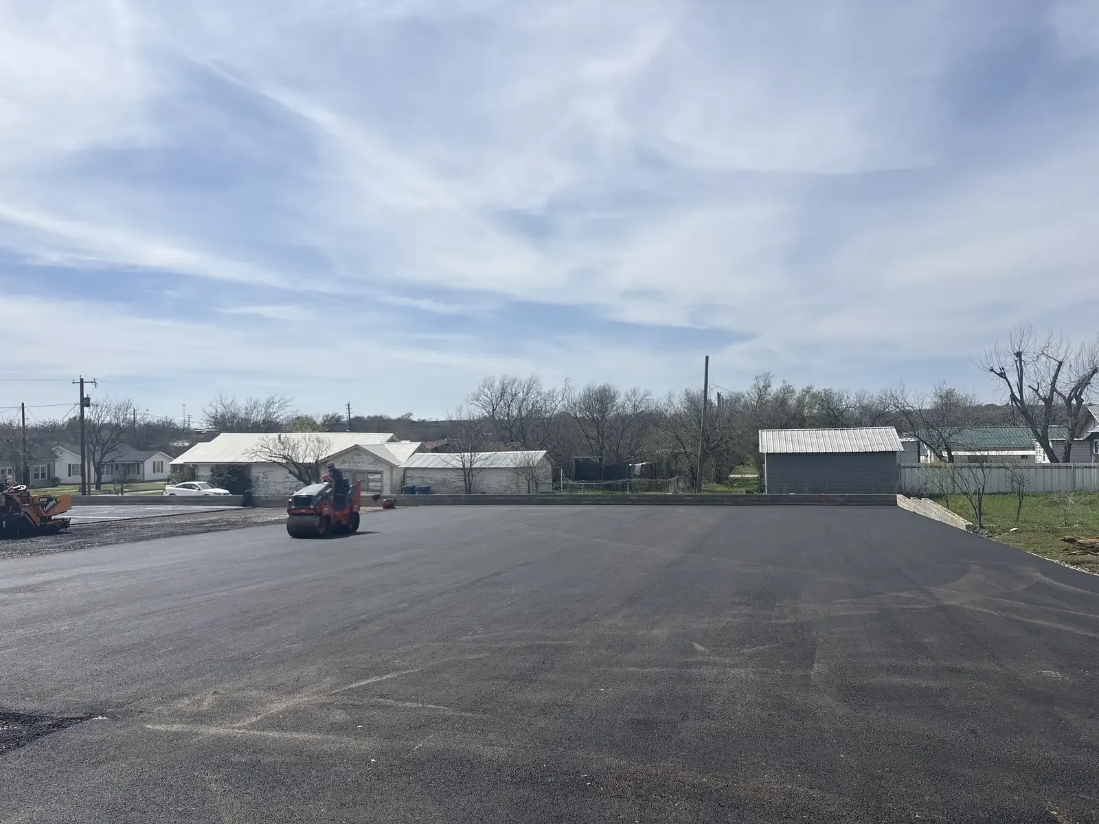 Newly paved asphalt lot in Colorado Springs, CO – Olympic City Paving